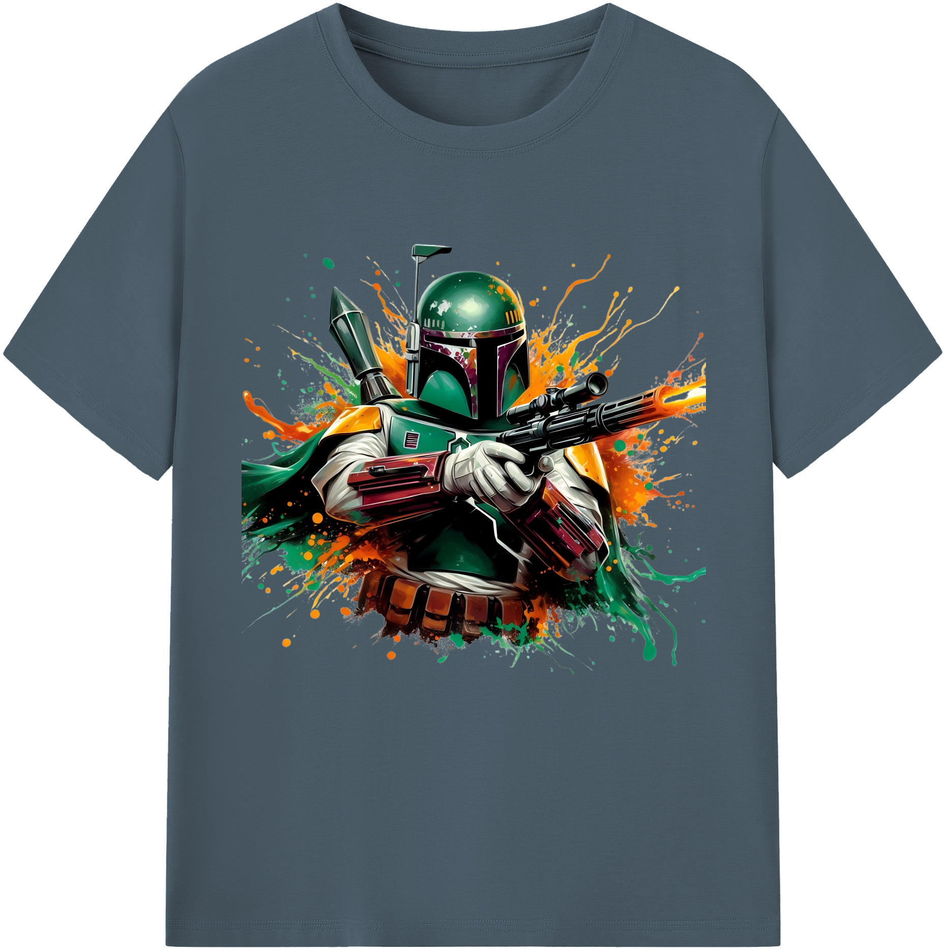 （画像用） スター・ウォーズ Star Wars 綿100％半袖Tシャツ（フロントプリント）